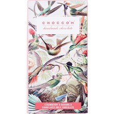 Zayka Choccom Çilek Muz Cornflakes Sütlü Çikolata 75G