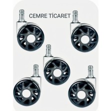 Cemre Ticaret Oyuncu Koltuğu Tekerleği(5 Adet)