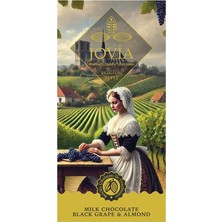 Zayka Jovia Belgium Style Sütlü Üzüm & Bademli Çikolata 80 G