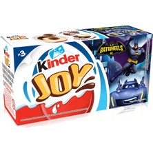 Zayka Kinder Joy Batwheels 3'lü Paket 3 x 20 G