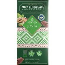 Zayka Jovia Organik Sütlü Antep Fıstıklı Çikolata 40 G
