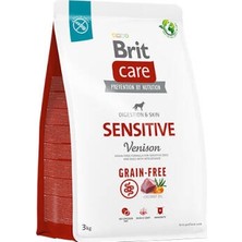 Bezos Sensitive Digestion Skin Geyikli Tahılsız Yetişkin Köpek Maması 3 kg