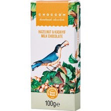 Zayka Choccom Fındık & Kadayıf Dolgulu Sütlü Çikolata 100 G