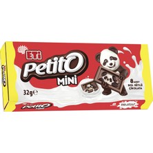 Zayka Eti Petito Ayıcık Mini Sütlü Çikolata 32 G