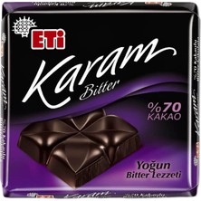 Zayka Eti Karam %70 Kakaolu Bitter Çikolata 60 G