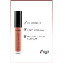 Bezos Note Flawless Lipgloss Dudak Parlatıcısı - 05 Sweet And Sour - Turuncu