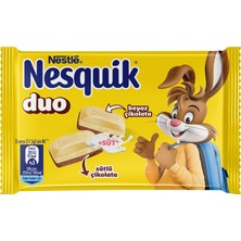 Zayka Nestle Nesquik Duo Kare Çikolata 70 G