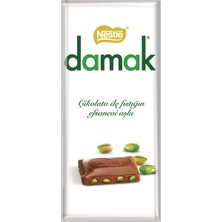 Zayka Nestle Damak Antep Fıstıklı Sütlü Çikolata Dikdörtgen 70 G