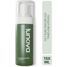 Lunova Cleansing Foam Therapy  Cilt Kurutmayan Yüz Temizleme Köpüğü 150 ML Tüm Ciltler İçin Temizleme - Nemlendirme Etkili Köpük
