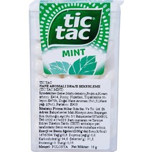 Zayka Tic Tac Nane Aromalı Draje Şekerleme 18 G
