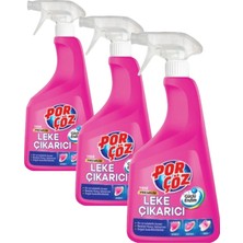 Porçöz Leke Çıkarıcı Sprey Premium 750 ml (3 Paketi)