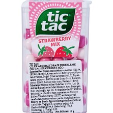 Zayka Tic Tac Çilek Aromalı Draje Şekerleme 18 G