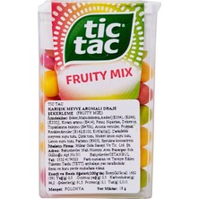 Zayka Tic Tac Karışık Meyve Aromalı Draje Şekerleme 18 G