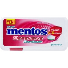 Zayka Mentos Clean Breath Defensive Vişne Aromalı Şeker 21 G