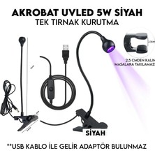 Bezos Mini Uv LED Lamba Jel ve Kalıcı Oje Kurutucu