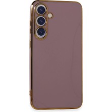 Adalı Store Samsung Galaxy S24 Plus Kılıf Volet Silikon - Mor