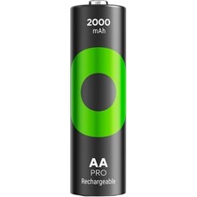 Bezos 4'lü 2000 Mah Aa Şarjlı Pil Seti