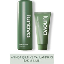 Lunova 150 ML Milk Therapy Nemlendirici Serum ve Bariyer Güçlendirici Yüz Kremi | Serum ve Yüz Kremi Seti