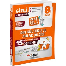 Gizli Yayınları 2026 8. Sınıf Lgs Din Kültürü 15 Li Deneme - Meb Gibi Sordu