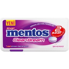 Zayka Mentos 2 Saat Clean Breath Orman Meyve Aromalı Şeker 21G