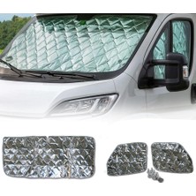 Universal Ducato Boxer Jumper Ön & Yan Cam Termal Güneşlik - İç Bölüm