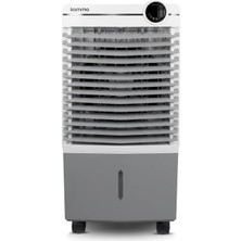 KAC160 160W 45L Evaporatif Hava Soğutucu, Gümüş Iyon Filtrasyonlu, Uzaktan Kumandalı, Tekerlek