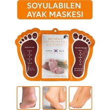Efero Ayak Soyucu Çorap Ölü Derileri Soyan Ayak Çorabı Peeling Maskesi