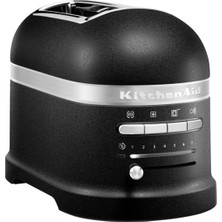 Artisan 2 Dilim Ekmek Kızartma Makinesi 5KMT2204 Cast Iron Black-Ebk