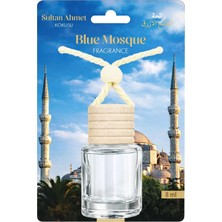 Premium Araba Kokusu 8 Ml, Ahşap Kapaklı Cam Şişe Asma Oto Parfümü