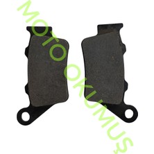 Okumus Motorcycle Spare Parts Accessories Bajaj Dominar 250/400 - Pulsar NS200 / RS200 Arka Fren Balatası Orijinal DK151085