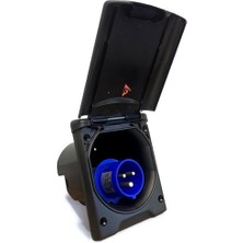 Universal Babarvy Karavan Elektrik Girişi 230V (Siyah)