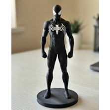 3D Layer Craft Spider-Man Figür 20 cm Siyah Örümcek Adam