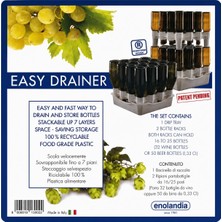 Enolandia Easy Draıner Şişe Süzme / Depolama Raf ve Tepsisi / Şişe Ağacı