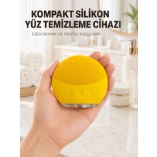 Sepetopia Silikon Yüz Temizleme Fırçası Titreşim Ayarlı USB Şarjlı Cilt Bakım Cihazı
