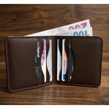 Parla Leather Elegand Hakiki Deri Cüzdan Kartlık  Minimal Erkek