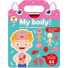 Esranın Dünyası Lino Tekrar Tekrar Kullanılabilen Ilk Sticker Kitabım My Body