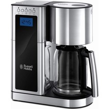 Russell Hobbs Filtre Kahve Makinesi Elegance, 1,25 L Cam Sürahi, 1600 Watt