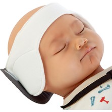 Esranın Dünyası Babyjem Kepçe Kulak Önleyici Uyku Bandı Antrasit