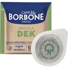 Caffe Borbone Caffè Borbone Kahve Kompostlanabilir Kapsüller, Geri Dönüştürülebilir Ambalaj, Kafeinsiz Aralık Karışımı - 300 Adet - Ese Sistem Kağıt Pedleri ile Uyumlu 44 mm