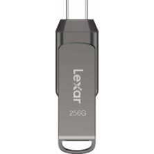 Esranın Dünyası Lexar 256GB Jumpdrive Dual Drive D400 USB 3.1 Type-C Flash Sürücü