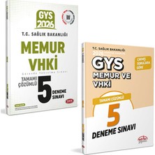 Data Yayınları 2026 GYS Sağlık Bakanlığı Memur VHKİ Deneme Sınavı Seti