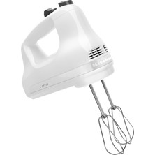 Kitchenaid El Mikseri 5 Hız Seviyeli - Klasik - Beyaz - 5KHM5110EWH