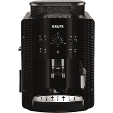 Krups Arabica Picto Tam Otomatik Kahve Makinesi, Kompakt Tasarım, Kullanımı Kolay, Sezgisel Olarak Ayarlanabilen Döner Kontrol, Süt Köpüğü Başlığı, 2 Fincan Fonksiyonu, Kahve Makinesi, Siyah, EA810870