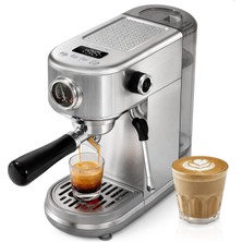 Hibrew Hıbrew H10B LED Ekranlı ve Basınç Göstergeli Programlanabilir Espresso Makinesi