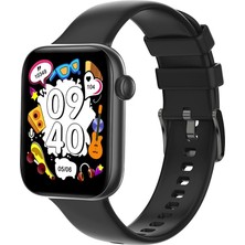 Esranın Dünyası Inteya Hiwatch Neo Amoled Ekran Android ve Ios Uyumlu Da Fit Uygulama Destekli Sesli Görüşme Özellikli Akıllı Saat Siyah
