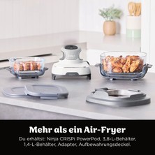 Ninja Crıspi Taşınabilir Hava Fritözü, Taşıma Çantalı, 3,8l ve 1,4l