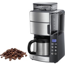 Russell Hobbs Filtre Kahve Makinesi Grind&brew, 1,25 L, 1-10 Fincan