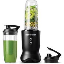 Nutribullet Ultra NB1206MB, Tritan Kaplı Blender, Paslanmaz Çelik Öğütme Bıçakları, Elektrikli Smoothie Blender, 900ML ve 700ML Kap, 2 Taşınabilir Kapak, 1200W, Gri