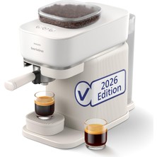 Philips Phılıps Baristina Espresso Makinesi Süt Köpürtücülü, Beyaz, 16 Bar