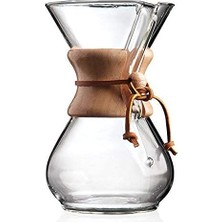 Chemex Ahşap Boyunlu Kahve Sürahisi - 6 Fincan